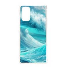 Tsunami Waves Ocean Sea Nautical Nature Water Tidal Samsung Galaxy Note 20 Tpu Uv Case by Jancukart