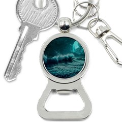 Waves Ocean Sea Tsunami Nautical 2 Bottle Opener Key Chain by Jancukart