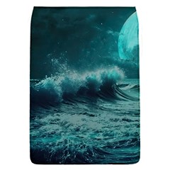 Waves Ocean Sea Tsunami Nautical 2 Removable Flap Cover (s) by Jancukart