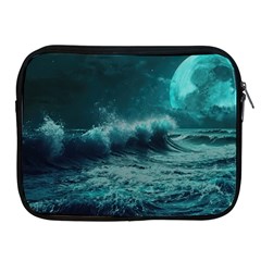 Waves Ocean Sea Tsunami Nautical 2 Apple Ipad 2/3/4 Zipper Cases by Jancukart