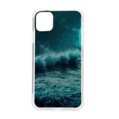 Waves Ocean Sea Tsunami Nautical 2 Iphone 11 Tpu Uv Print Case by Jancukart