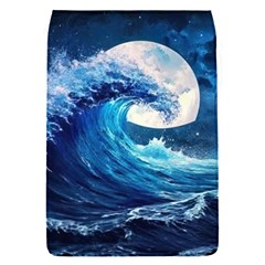 Tsunami Waves Ocean Sea Nautical Nature Water Moon Removable Flap Cover (s)