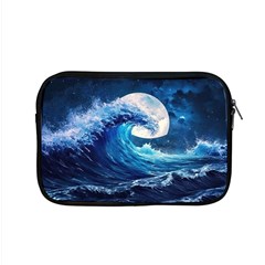 Tsunami Waves Ocean Sea Nautical Nature Water Moon Apple Macbook Pro 15  Zipper Case by Jancukart