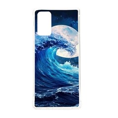 Tsunami Waves Ocean Sea Nautical Nature Water Moon Samsung Galaxy Note 20 Tpu Uv Case