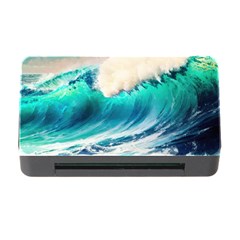 Tsunami Waves Ocean Sea Nautical Nature Water Art Ai Generated Memory Card Reader With Cf by Jancukart