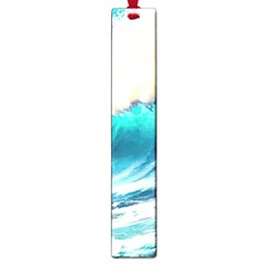 Tsunami Waves Ocean Sea Nautical Nature Water Art Ai Generated Large Book Marks