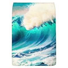 Tsunami Waves Ocean Sea Nautical Nature Water Art Ai Generated Removable Flap Cover (l)