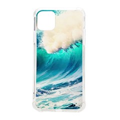 Tsunami Waves Ocean Sea Nautical Nature Water Art Ai Generated Iphone 11 Pro Max 6 5 Inch Tpu Uv Print Case by Jancukart