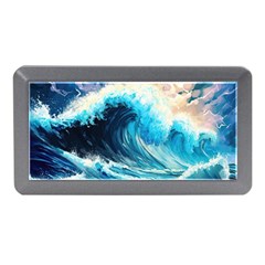 Tsunami Waves Ocean Sea Nautical Nature Water Arts Memory Card Reader (mini)