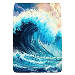 Tsunami Waves Ocean Sea Nautical Nature Water Arts Removable Flap Cover (s)