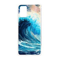 Tsunami Waves Ocean Sea Nautical Nature Water Arts Samsung Galaxy S20plus 6 7 Inch Tpu Uv Case