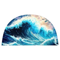 Tsunami Waves Ocean Sea Nautical Nature Water Arts Anti Scalding Pot Cap by Jancukart