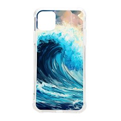 Tsunami Waves Ocean Sea Nautical Nature Water Arts Iphone 11 Pro Max 6 5 Inch Tpu Uv Print Case