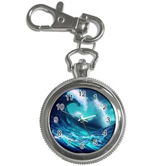 Tsunami Tidal Wave Ocean Waves Sea Nature Water Key Chain Watches by Jancukart