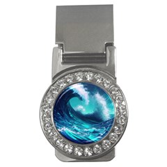 Tsunami Tidal Wave Ocean Waves Sea Nature Water Money Clips (cz)  by Jancukart