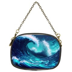 Tsunami Tidal Wave Ocean Waves Sea Nature Water Chain Purse (two Sides) by Jancukart