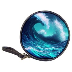 Tsunami Tidal Wave Ocean Waves Sea Nature Water Classic 20-cd Wallets by Jancukart