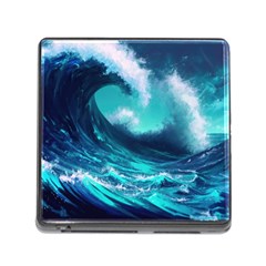 Tsunami Tidal Wave Ocean Waves Sea Nature Water Memory Card Reader (square 5 Slot)