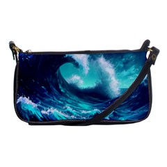 Tsunami Tidal Wave Ocean Waves Sea Nature Water Shoulder Clutch Bag by Jancukart