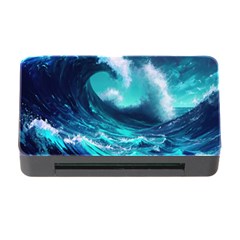 Tsunami Tidal Wave Ocean Waves Sea Nature Water Memory Card Reader With Cf