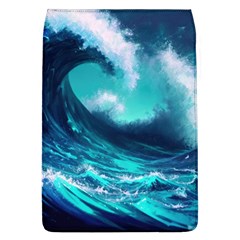 Tsunami Tidal Wave Ocean Waves Sea Nature Water Removable Flap Cover (l)