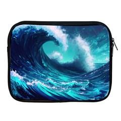 Tsunami Tidal Wave Ocean Waves Sea Nature Water Apple Ipad 2/3/4 Zipper Cases by Jancukart