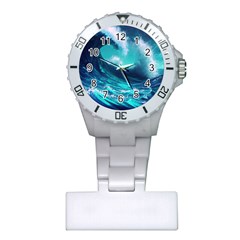 Tsunami Tidal Wave Ocean Waves Sea Nature Water Plastic Nurses Watch by Jancukart