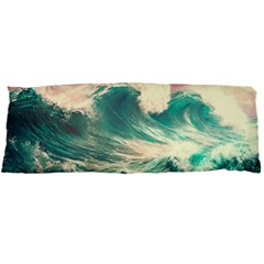 Storm Tsunami Waves Ocean Sea Nautical Nature 2 Body Pillow Case Dakimakura (two Sides) by Jancukart