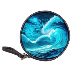 Waves Ocean Sea Tsunami Nautical 3 Classic 20-cd Wallets by Jancukart