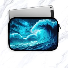 Waves Ocean Sea Tsunami Nautical 3 Apple Ipad Mini Zipper Cases by Jancukart