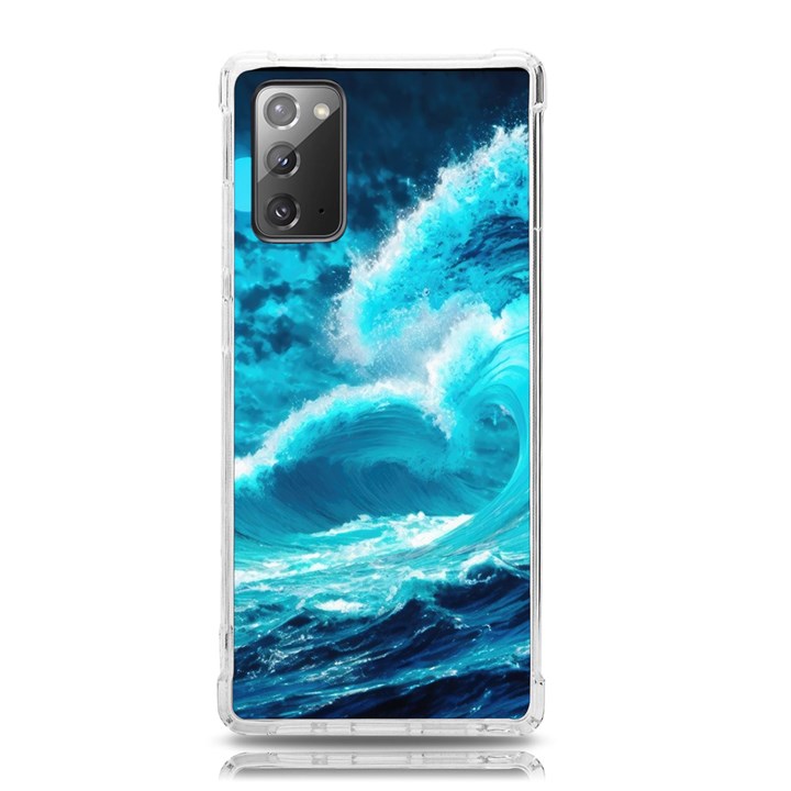 Waves Ocean Sea Tsunami Nautical 3 Samsung Galaxy Note 20 TPU UV Case