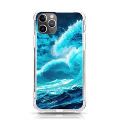 Waves Ocean Sea Tsunami Nautical 3 Iphone 11 Pro 5 8 Inch Tpu Uv Print Case