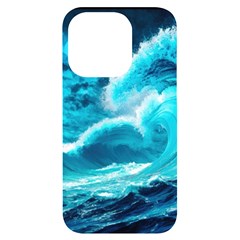 Waves Ocean Sea Tsunami Nautical 3 Iphone 14 Pro Black Uv Print Case