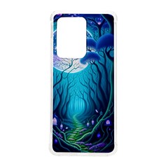 Forrest Jungle Blue Artwork Samsung Galaxy S20 Ultra 6 9 Inch Tpu Uv Case by Jancukart