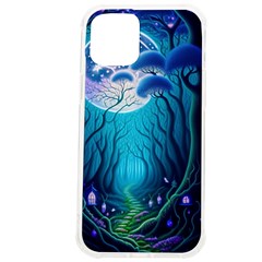 Forrest Jungle Blue Artwork Iphone 12 Pro Max Tpu Uv Print Case by Jancukart