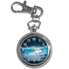 Thunderstorm Storm Tsunami Waves Ocean Sea Key Chain Watches