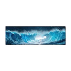 Thunderstorm Storm Tsunami Waves Ocean Sea Sticker Bumper (10 Pack) by Jancukart