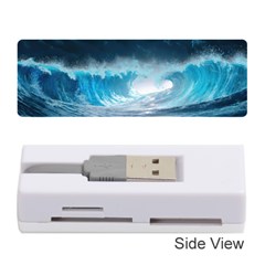 Thunderstorm Storm Tsunami Waves Ocean Sea Memory Card Reader (stick) by Jancukart