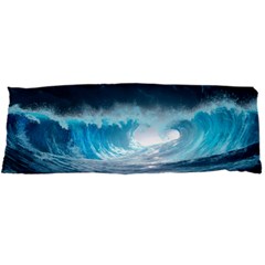 Thunderstorm Storm Tsunami Waves Ocean Sea Body Pillow Case Dakimakura (two Sides)