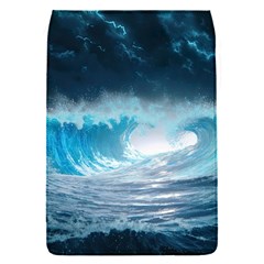 Thunderstorm Storm Tsunami Waves Ocean Sea Removable Flap Cover (s) by Jancukart