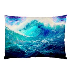 Tsunami Waves Ocean Sea Nautical Nature Water Nature Pillow Case