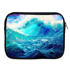 Tsunami Waves Ocean Sea Nautical Nature Water Nature Apple Ipad 2/3/4 Zipper Cases by Jancukart