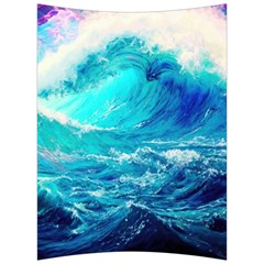 Tsunami Waves Ocean Sea Nautical Nature Water Nature Back Support Cushion