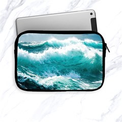 Waves Ocean Sea Tsunami Nautical 4 Apple Ipad Mini Zipper Cases by Jancukart