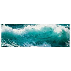 Waves Ocean Sea Tsunami Nautical 4 Banner And Sign 9  X 3 