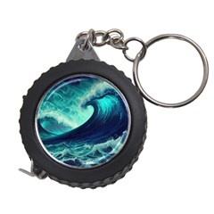 Waves Ocean Sea Tsunami Nautical Measuring Tape by Jancukart