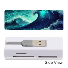 Waves Ocean Sea Tsunami Nautical Memory Card Reader (stick)