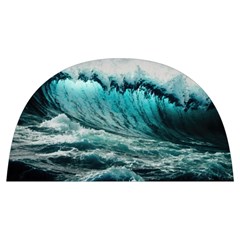 Tsunami Waves Ocean Sea Nautical Nature Water Blue Black Anti Scalding Pot Cap by Jancukart