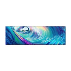 Waves Ocean Sea Tsunami Nautical Nature Water Sticker Bumper (10 Pack) by Jancukart