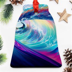 Waves Ocean Sea Tsunami Nautical Nature Water Ornament (bell)